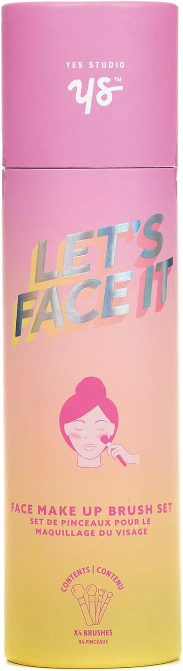 Yes Studio Eye Let'S Face It Make Up Brush Set - 4 Brushes