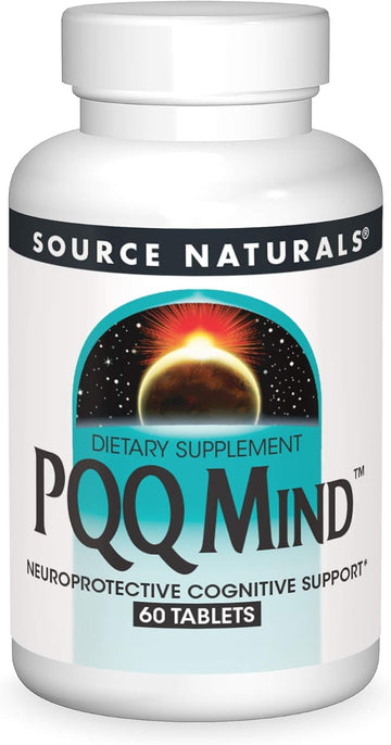 Source Naturals Pqq Mind, For Neuroprotective Cognitive Support* - 60 Tablets