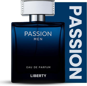 Liberty Luxury Passion Perfume For Men (100Ml/3.4Oz), Eau De Parfum (Edp) Spray, Long Lasting Smell, Designed In France, Spicy Notes