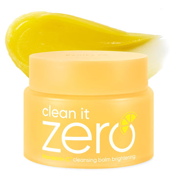 Banila Co Clean It Zero Brightening Cleansing Balm | Korean Makeup Remover For Radiant Complexion | Vegan | Made With Vitamin C & Citrus Extract (100Ml / 3.38 Fl.Oz)