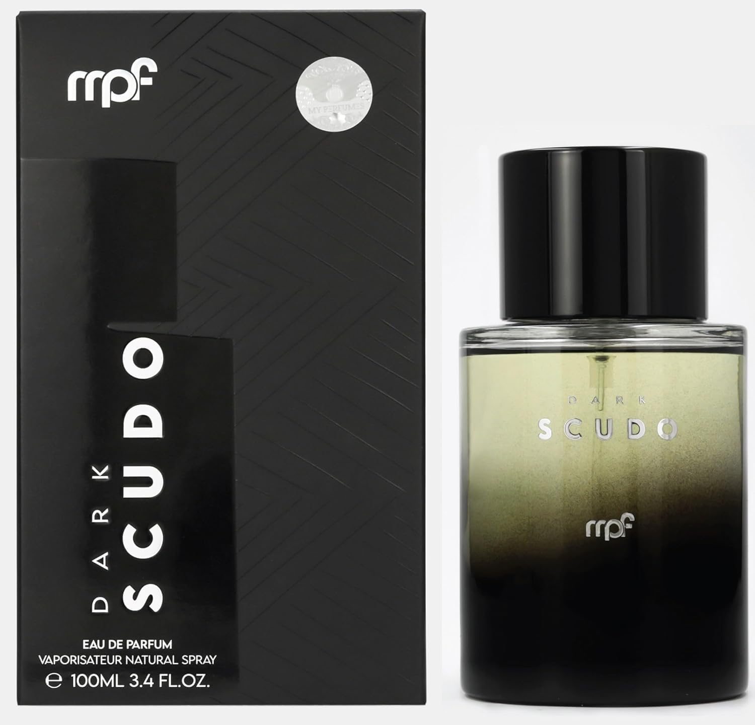 Mpf My Perfumes Dark Scudo Edp Eau De Parfum For Women And Men (Unisex), 100 Ml Made In Uae