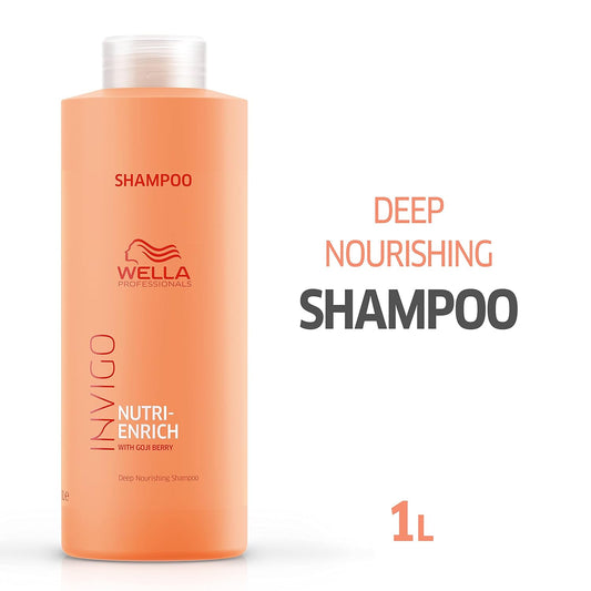 Wella Professionals Invigo Nutri-Enrich Shampoo Deep Nourishing For Dry & Damaged Hair Oz