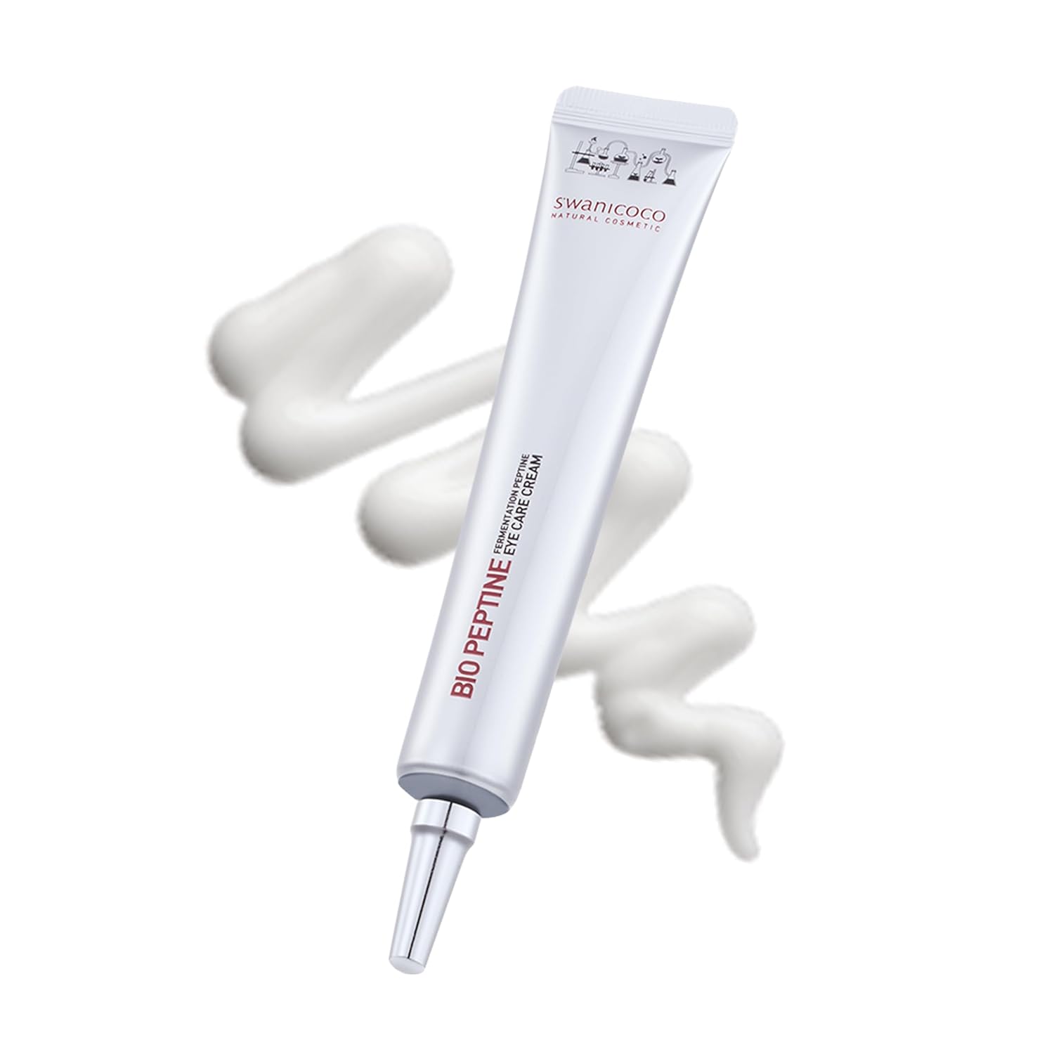 Fermentation Peptine Eye Care Cream Under Eye Cream With 8 Peptides And Niacinamide, Anti Aging Eye Cream For Wrinkles & Crows Feet Korean Skincare 45Ml 1.52 Fl Oz
