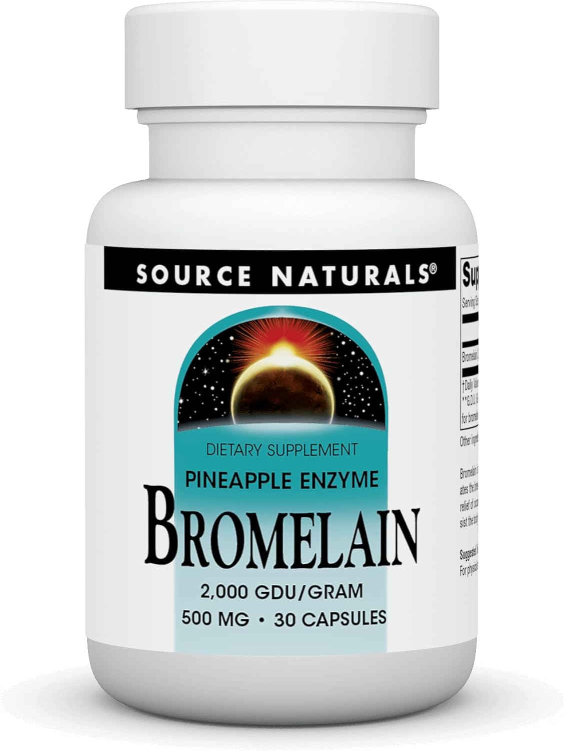 Source Naturals Bromelain - 500 Mg - 30 Capsules