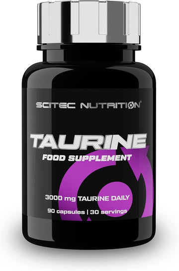 Scitec Nutrition Taurine, Taurine Containing Food Supplement Capsules, 90 Capsules