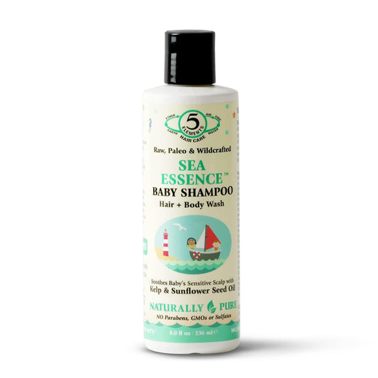 Morrocco Method Int'L Essence Baby Shampoo. All Natural Hair & Body Wash. No Parabens, Gmo'S Or Sulfates. For Infants, Toddlers And Children. 8 Oz. (Sea Essence) : Baby