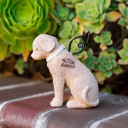 Iheartdogs Dog Memorial Devoted Dog Angel Figurine - Dog Statue Pet Memorial Gifts