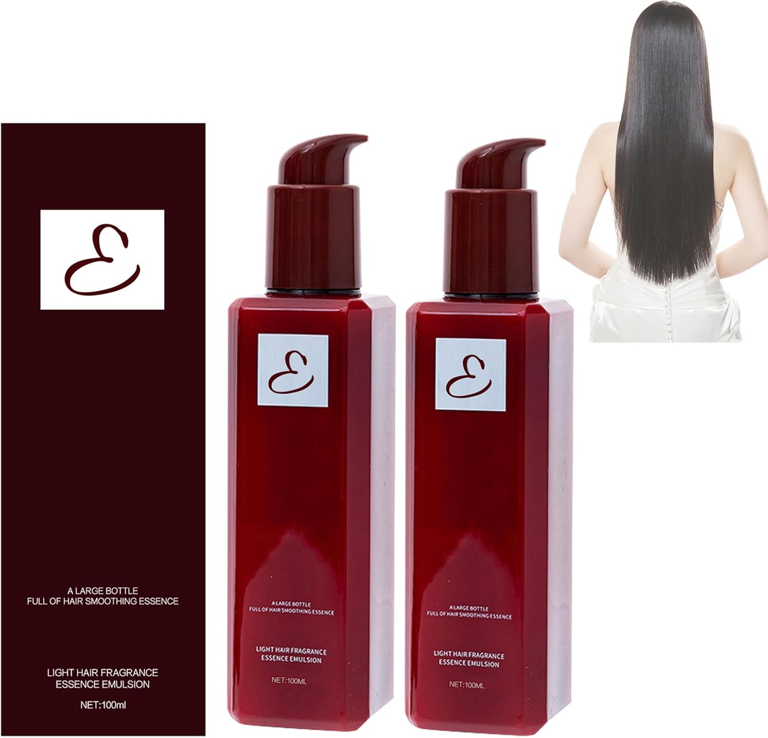 Mikabila 2Pcs Leave-In Hair Conditioner, A Touch Of Magic Hair Care, Nourishes And Protects Damaged Hair, Smooth Hair Care Essence, Suitable For All Skin Types