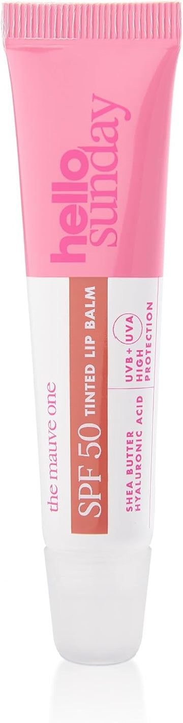 The One Tinted Lip Balm Spf 50 - Mauve By Hello Sunday For Women - 0.5 Oz Lip Balm