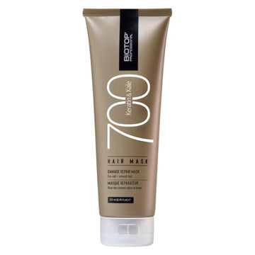 Biotop Professional 700 Keratin + Kale Hair Mask - Keratin Treatment For Thick, Dry, Chemically, And Color Treated Hair - Improves Overall Hair Health - 8.4Oz