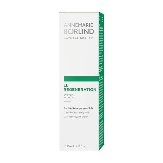 Annemarie Börlind – Ll Regeneration Cleansing Milk – Sustainably Sourced Natural 2In1 Facial Cleanser & Make-Up Remover To Remove Impurities On Skin – Step 1 Of 5 - 5 Oz