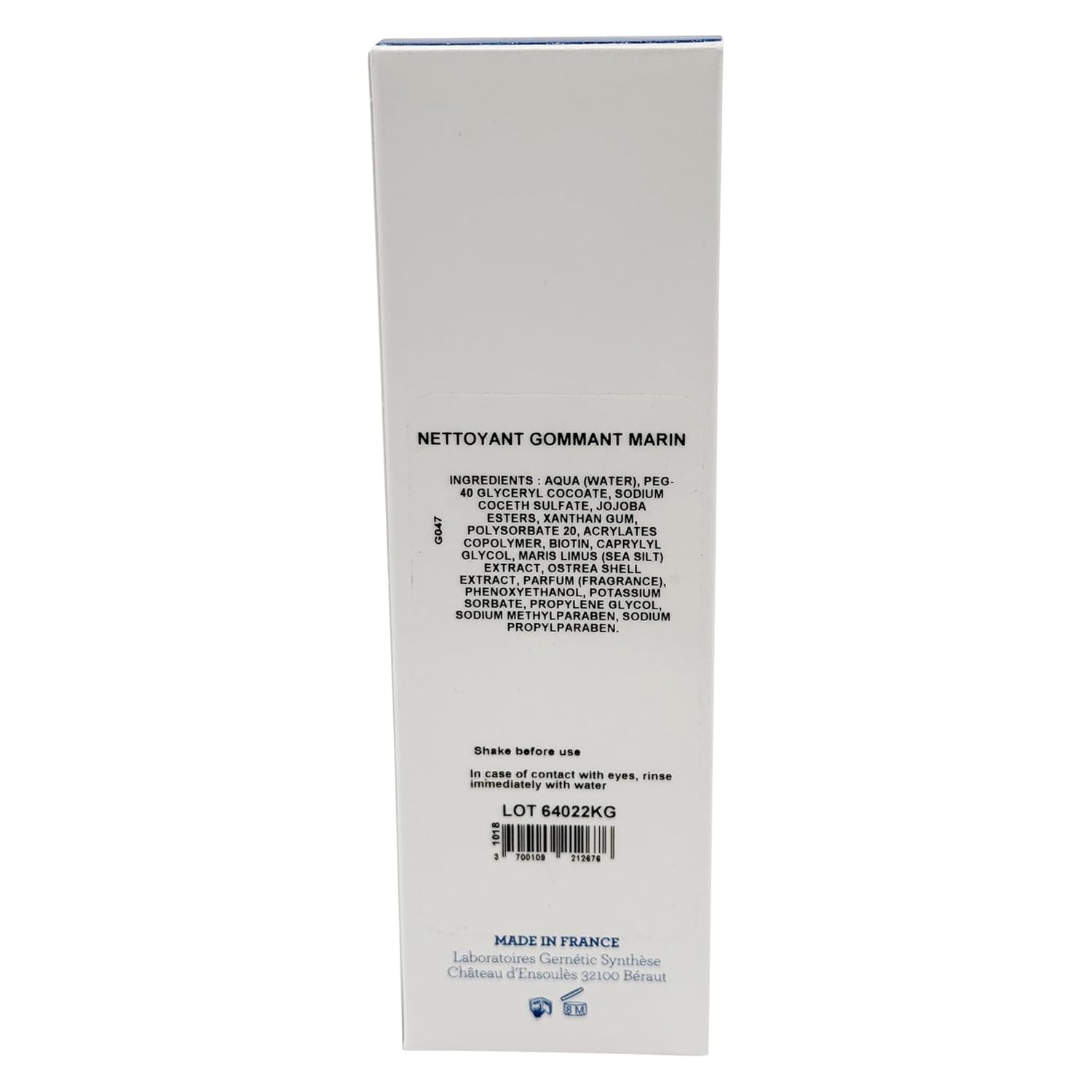 Gernetic Nettoyant Gommant Marin Marine Gumming Cleansing 3.0Fl Oz 90Ml : Beauty & Personal Care