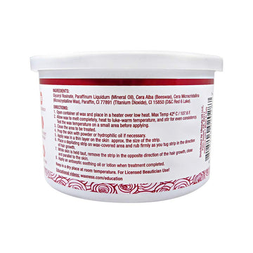 Wax Necessities Waxness Creamy Soft Wax Rose 14 Ounces