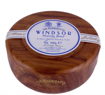 D.R.Harris & Co Windsor Mahogany Effect Shaving Bowl & Shaving Soap : Beauty & Personal Care