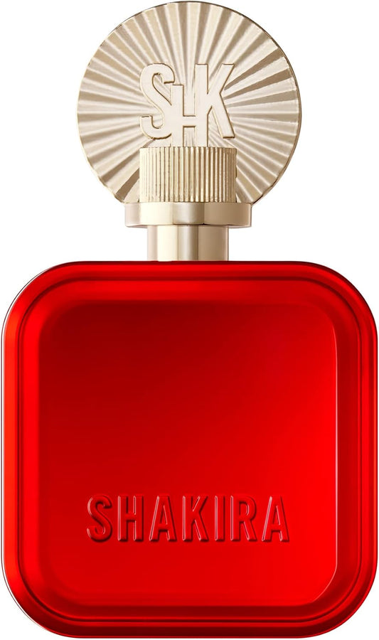 Shakira Perfumes - Rojo By Shakira Eau De Parfum For Women - Long Lasting - Powerful, Sensual And Charming Scent - Floral, Spicy And Amber Notes - Ideal For Day Wear - 80 Ml