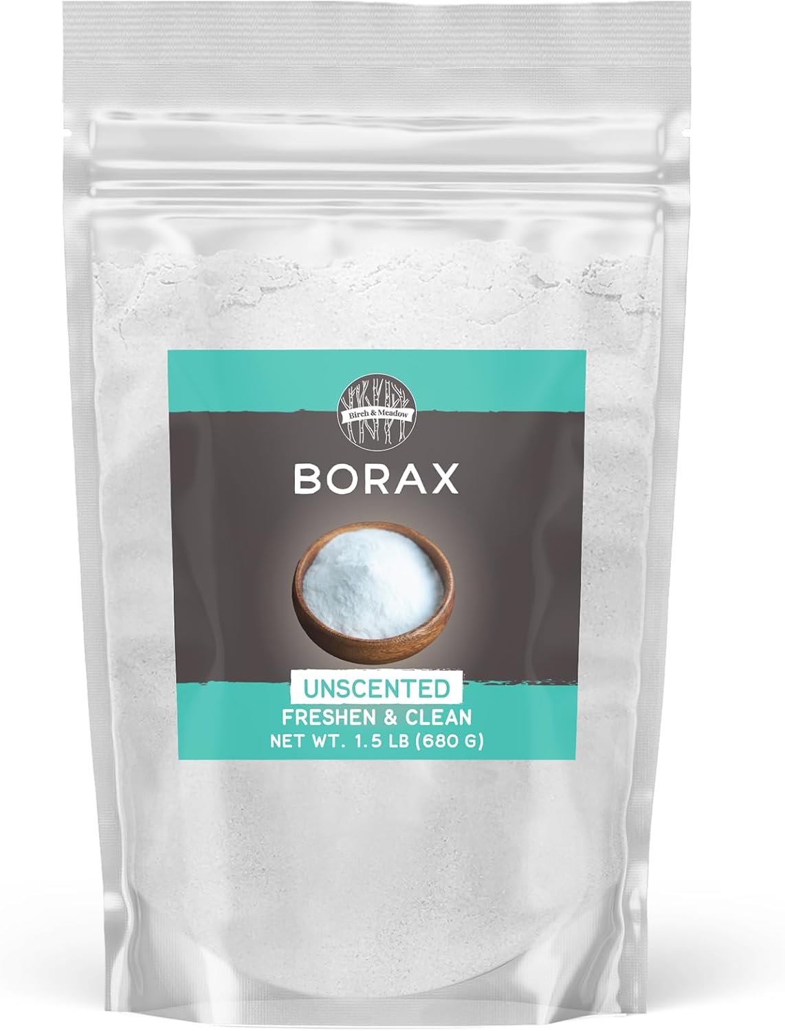 Birch & Meadow Borax, 1.5 Lb, Unscented, Cleaning & Laundry