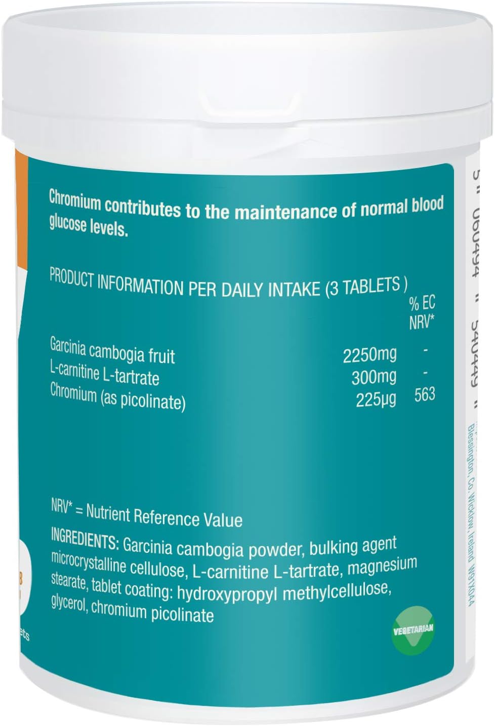Patrick HOLFORD GL Support/Weight Management Supplement/for Fat Metabolism & Keto Diet Support / 3 Nutrients/Garcinia Cambogia 2230mg / Naturally Sourced / 90 Tablets/Vegan/for Women & Men : Amazon.co.uk: Health & Personal Care
