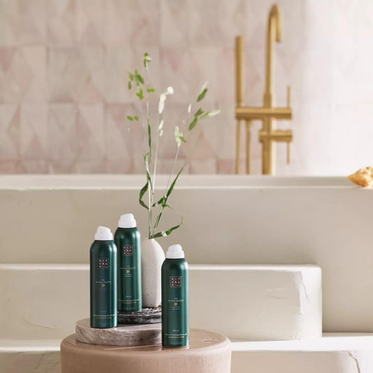 Rituals Shower Foam The Ritual Of Jing - Value Pack - Shower Gel With Lotus Flower And Jujube - Calming Foaming Shower Gel - Economy Pack, 3 X 200Ml