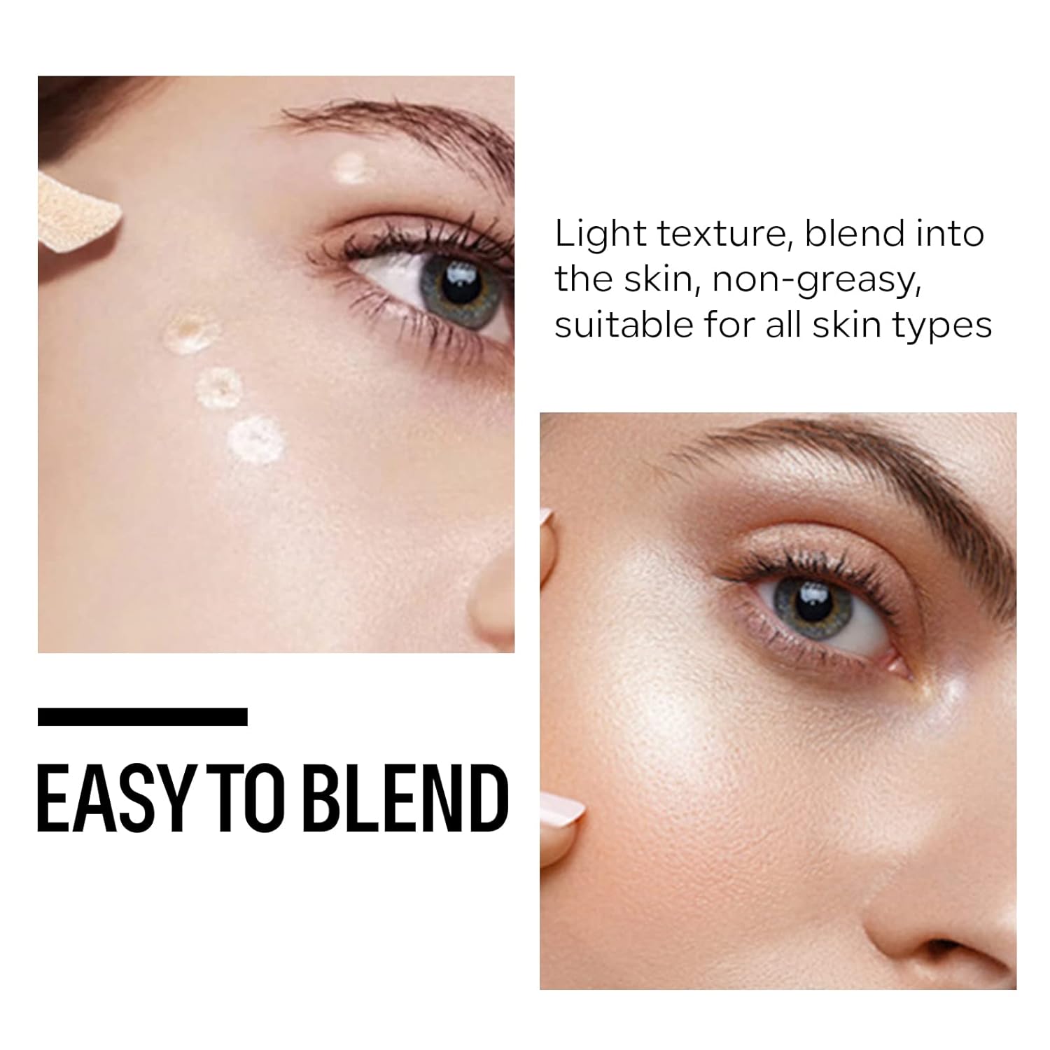 Kyda 2 Colors Liquid Blush And Highlighter, Natural Matte Face Blush High Glossy Liquid Illuminator, Silky Lightweight Blendable, Cool Pink & Champagne : Beauty & Personal Care