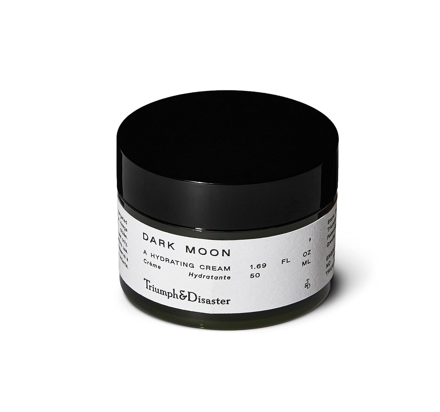 Triumph & Disaster | Dark Moon Hydrating Cream | Face Moisturizer - Night Cream For Men, 1.7 Oz