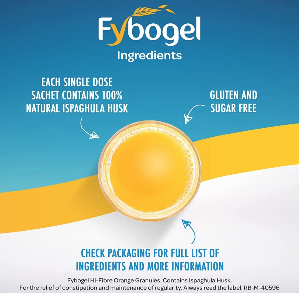 4 x Fybogel Hi-Fibre Lemon Natural Fibre Drink 10 Sachets : Amazon.co.uk: Health & Personal Care