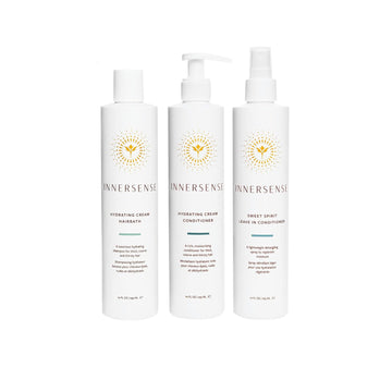 Innersense Organic Beauty - The Hydrate Trio Collection | Non-Toxic, Cruelty-Free, Sustainable Haircare (Full Size)