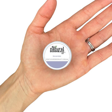 The Natural Deodorant Co. Mini/Sample Size 10G, Tangerine Gentle Deo Cream, Lasts 10 Days, All Day Protection