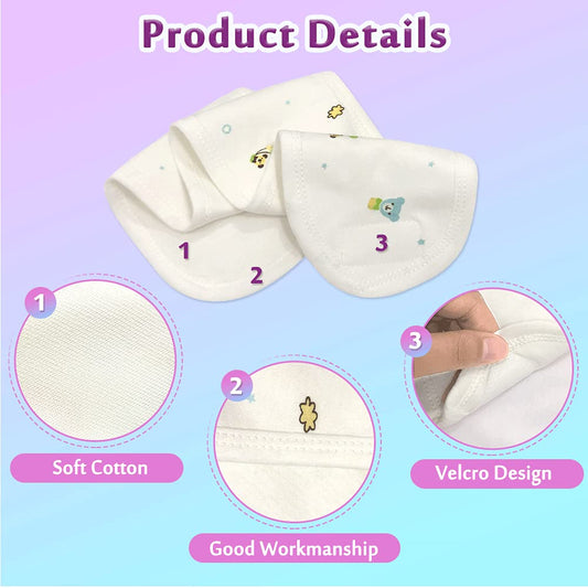 Mybow Umbilical Cord Cover for Newborn Baby Belly Button Band Tummy Wrap Infant Abdominal Binder Umbilical Hernia Belt Baby Colic Wrap Belly Protector Cloth Wrap