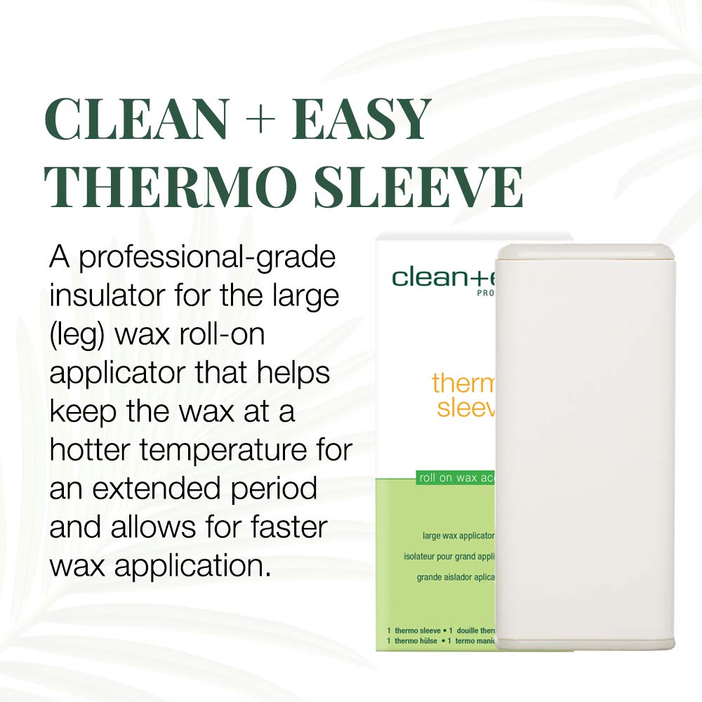 Clean + Easy Thermo Sleeve Roll On Wax Holder For Refill Cartridges, Wax Applicator Insulator, For Professional And Personal Use, 1 Pc : Hair Waxing Kits : Beauty & Personal Care