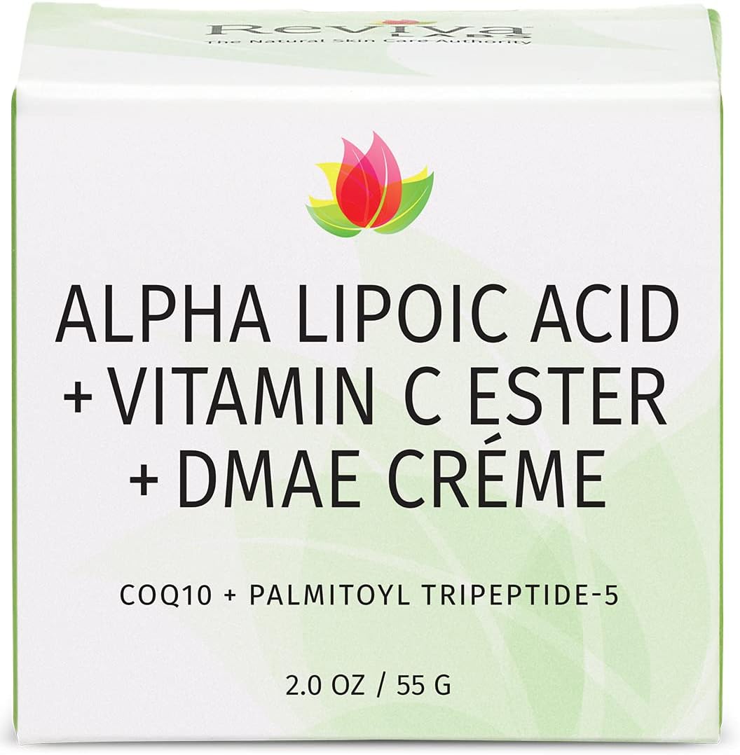 Reviva Labs Alpha Lipoic Acid, Vitamin C Ester, DMAE Creme