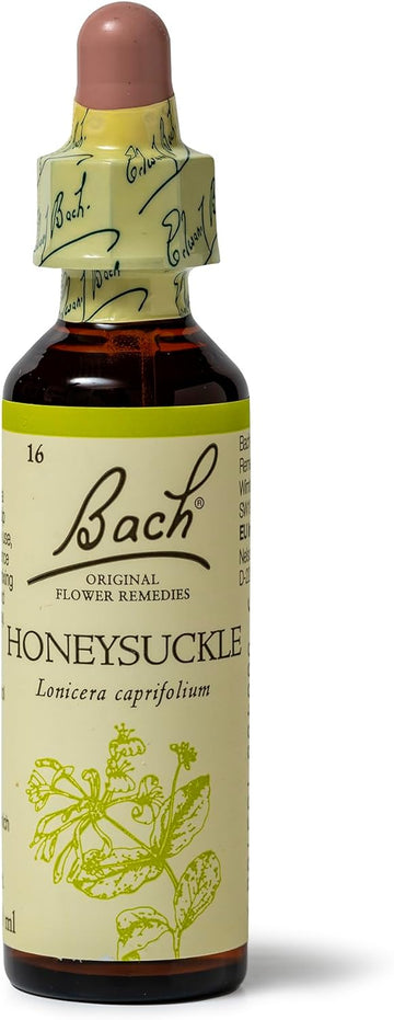 Bach Original Flower Remedies (Honeysuckle) Live The Day, Embrace The Now, Emotional Wellness, Natural Flower Essence, 20Ml