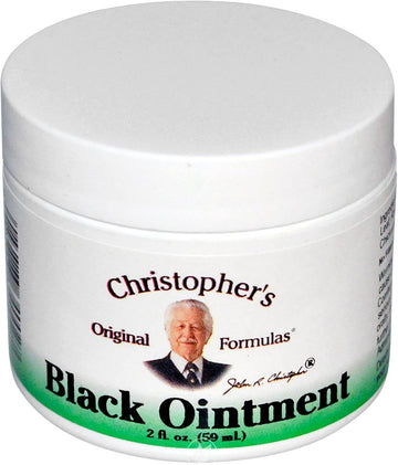 Dr. Christopher's Formulas Black Drawing Ointment, 2 s (4 Packs)