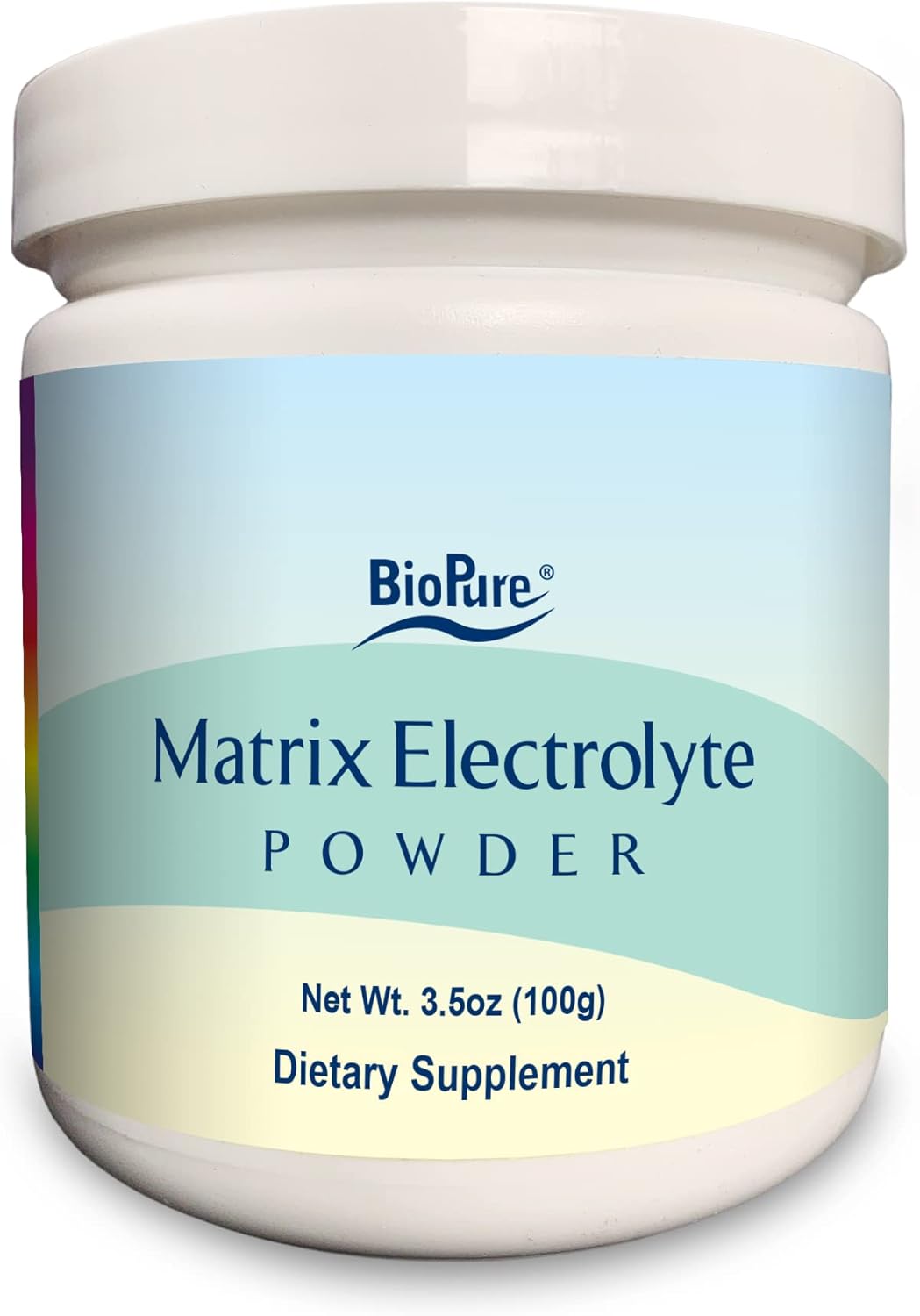 Biopure Matrix Electrolyte Powder – Vital Mineral & Salt Supplement, Including Magnesium & Sodium Chloride, To Promote Normalized Electrolyte, Hydration, & Ph Levels For Whole-Body Wellness – 100G