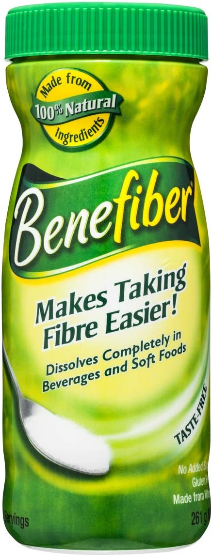 Benefiber Taste-Free, Sugar-Free Fiber Supplement Powder For Digestive Health 74 Servings 261G