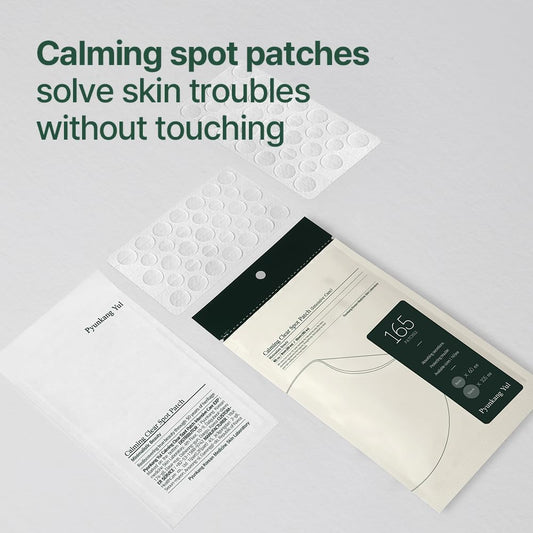 Pyunkang Yul Calming Clear Spot Patch (Intensive Care)165 Count Ultimate Hydrocolloid Acne Spot, Pimple, Blemishes & Zit Covering, 2 Sized Adhesive Equal Skin Care, Soothing Stickers, Korean Skin Care