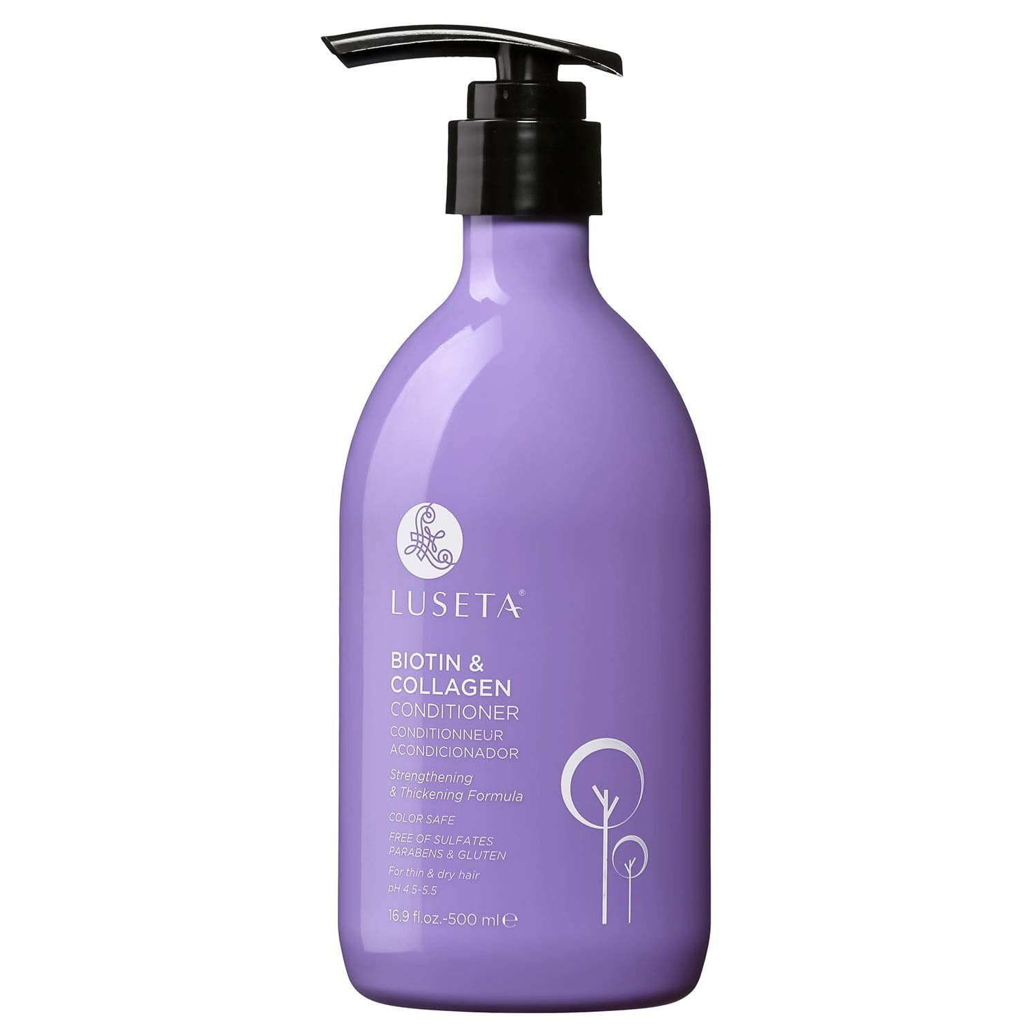 Luseta Biotin & Collagen Conditioner Thickening For Hair Loss & Fast Hair Growth - Infused With Argan Oil To Repair Damaged Dry Hair - Sulfate Free Paraben Free 16.9Oz : Beauty & Personal Care
