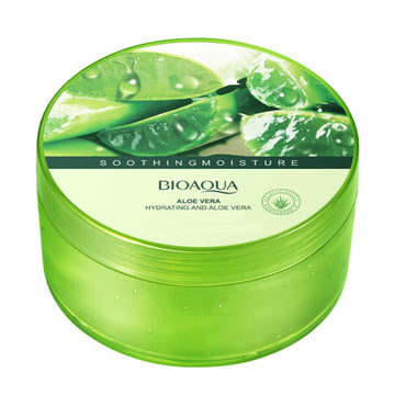 Bioaqua Aloe Vera Extract Gel Hydrating Moisturizing Soothing Skin Care Essence 300G/10.58Oz