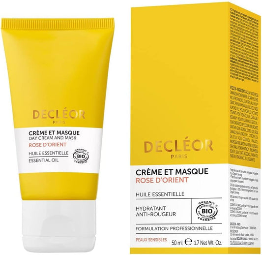 Decleor Day Cream And Mask Rose Damascena, 50 Ml