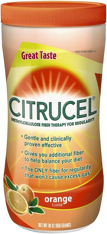 Citrucel Orange Laxative, 30 Oz : Health & Household