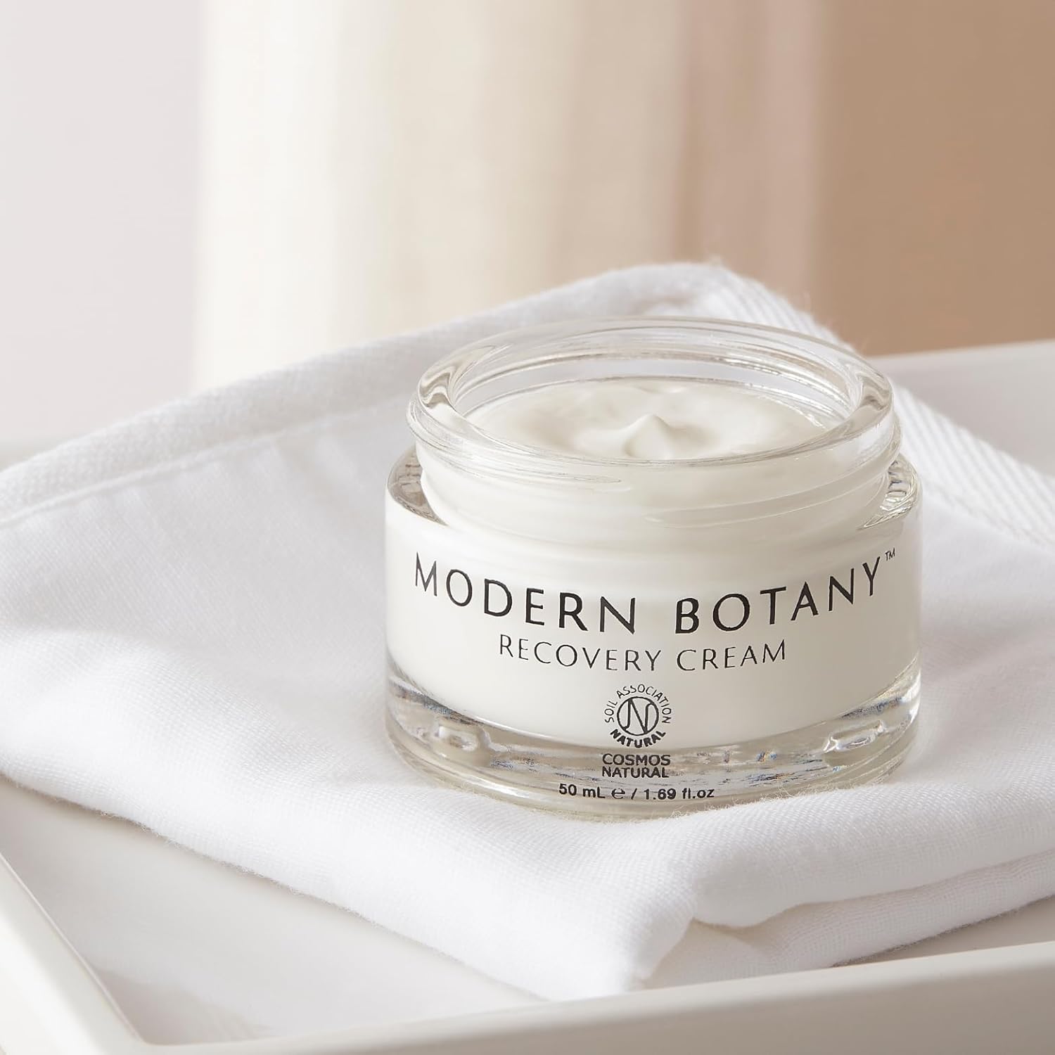 Modern Botany Recovery Cream | Helps To Hydrate & Moisturize | Dermatologically Tested & Suitable For Sensitive Skin | Cosmos Natural 99.75% Natural Origin Of Total : Beauty & Personal Care