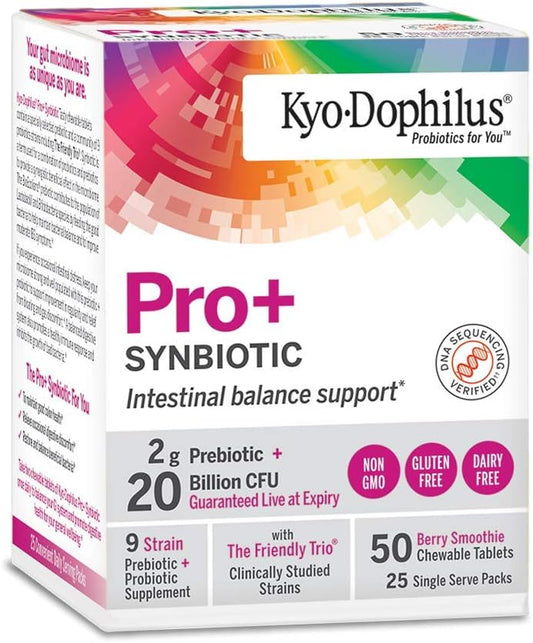 Pro+ Synbiotic, 50 Chewable Tablets