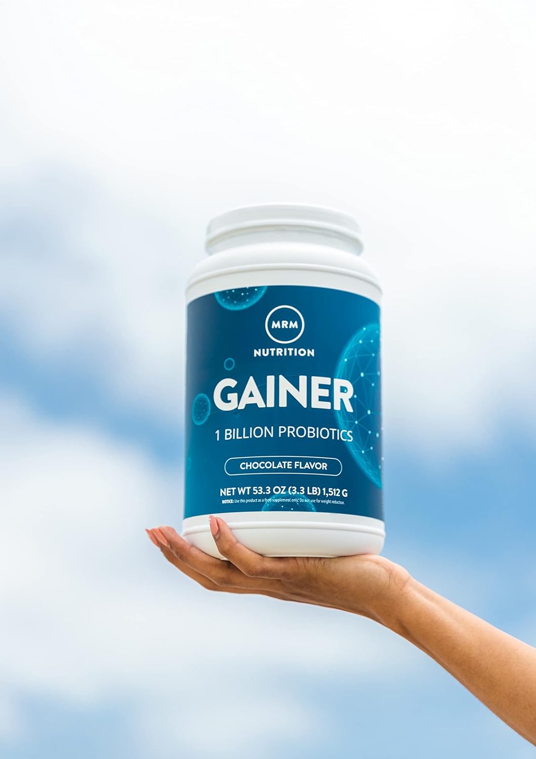 MRM Nutrition Gainer Protein with Probiotics + Postbiotics | Vanilla Flavored | 25g Protein | Whey Concentrate + Isolate + micellar Casein| Slow + Fast digesting| with Digestive enzymes | 18 Servings : Health & Household