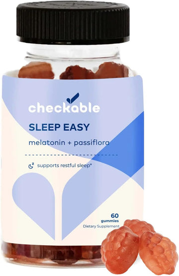 Checkable Melatonin Gummy - 60 Count - Melatonin, Passiflora, And Vitamin B6