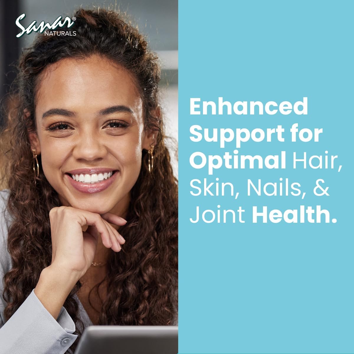 Sanar Naturals Collagen Multi Pills, Type I, II, III, V, X - Extra Strength Hair Skin and Nails Vitamins - Joint and Bone Support - Collagen for Women & Men, Collagen Peptides Supplement, 150 Capsules : Health & Household