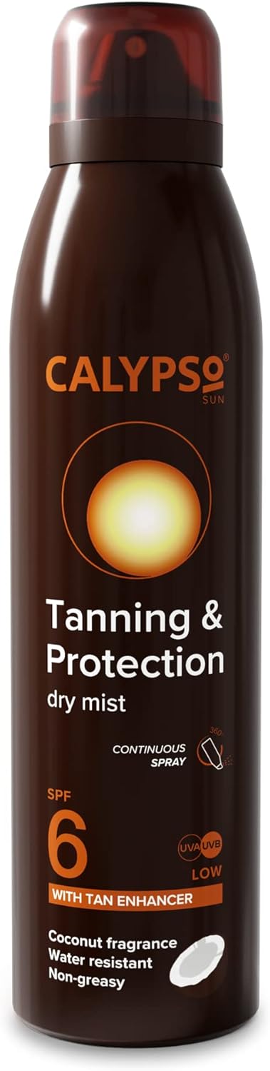 Calypso Tanning And Protection Spray Spf6 (Pack Of 2)