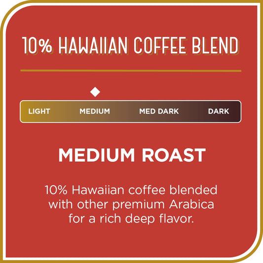 Don Francisco's Hawaiian Blend Medium Roast Ground Coffee, 12 oz Can