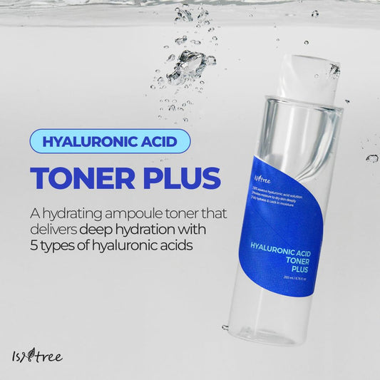 Isntree Hyaluronic Acid Toner 200Ml 6.76 Fl.Oz | Provides Moisture To Dry Skin | Refreshes & Hydrates The Skin | Korean Skincare