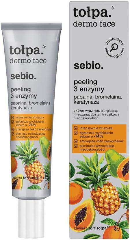 Tolpa Dermo Face Sebio Face Scrub 3 Enzyme 40 Ml
