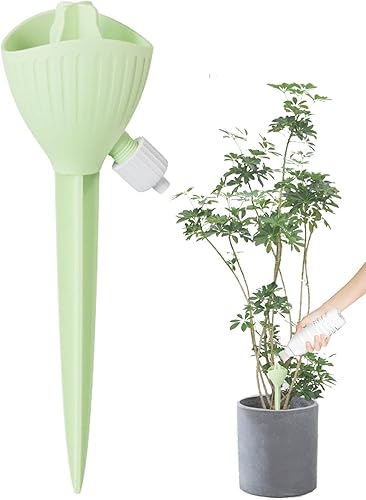 Adjustable Self-Watering Spikes – Automatic Drip Irrigation Devices for Indoor & Outdoor Plants | Plant Watering System for Flowers, Garden, and Potted Plants(Packof2)