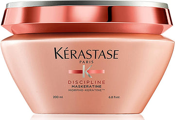 Kérastase Discipline, Restorative Anti-Frizz Hair Mask, For Unruly Hair, With Unique Morpho-Kératine Complex, Masque Maskératine, 200Ml